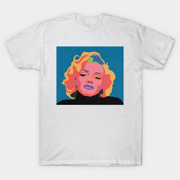 Marilyn 2/4 T-Shirt by StrayArte